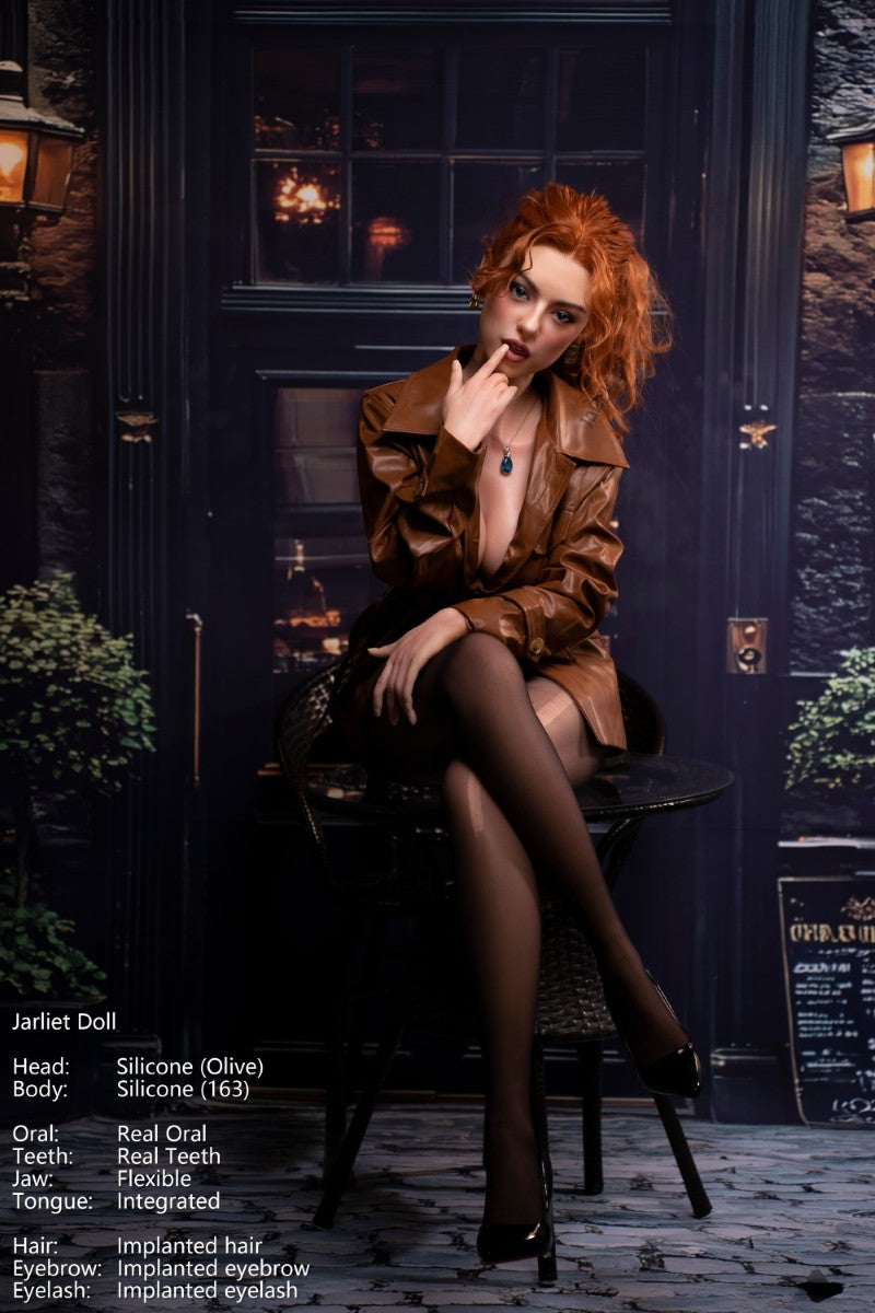 Olijf sekspop (Jarliet 163 cm D-cup siliconen)
