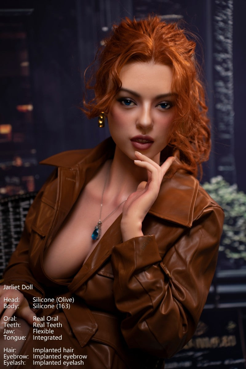 Olijf sekspop (Jarliet 163 cm D-cup siliconen)