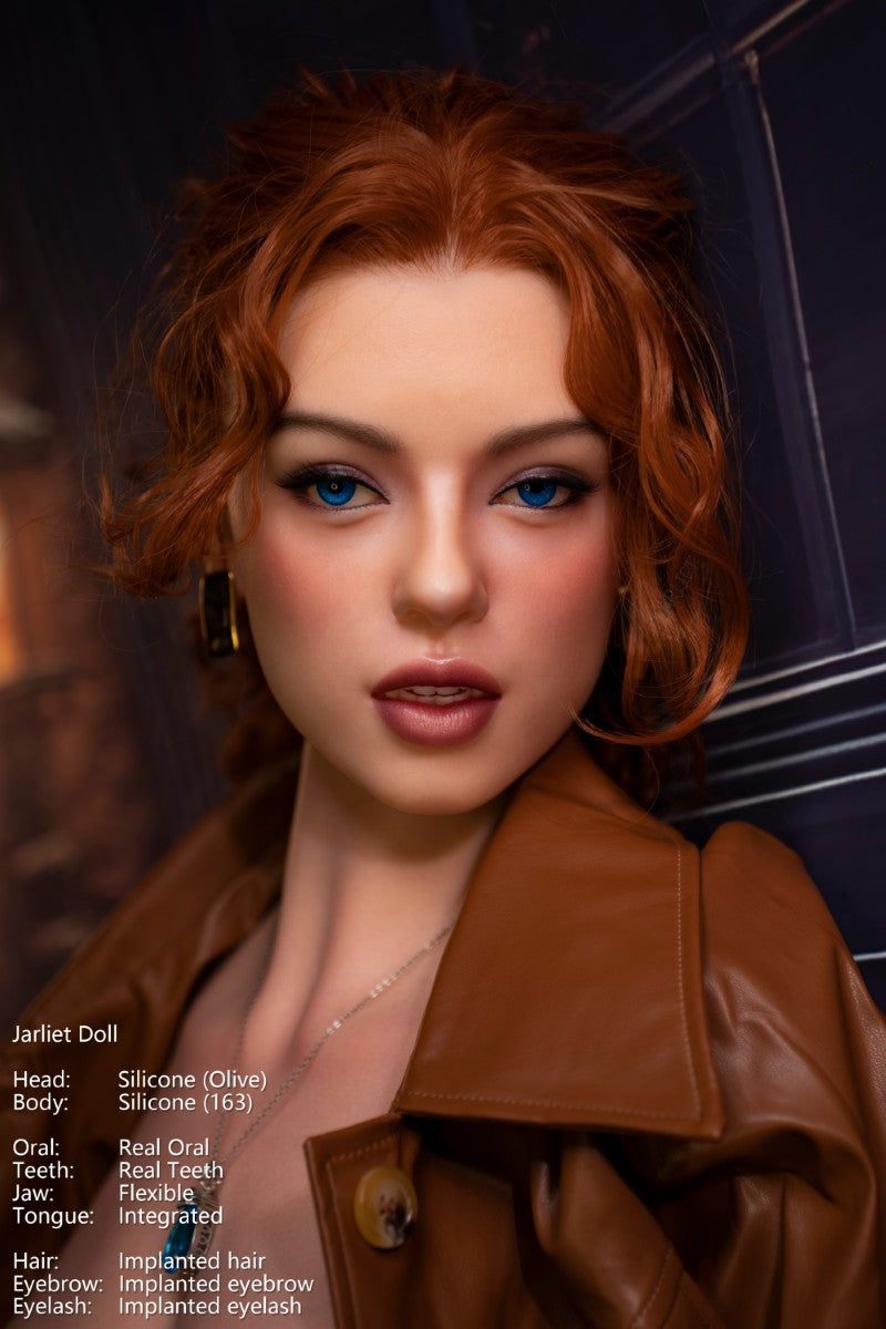 Olijf sekspop (Jarliet 163 cm D-cup siliconen)