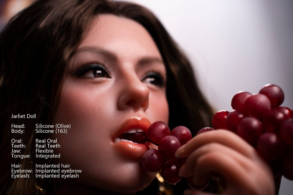 Olijf sekspop (Jarliet 163 cm D-cup siliconen)