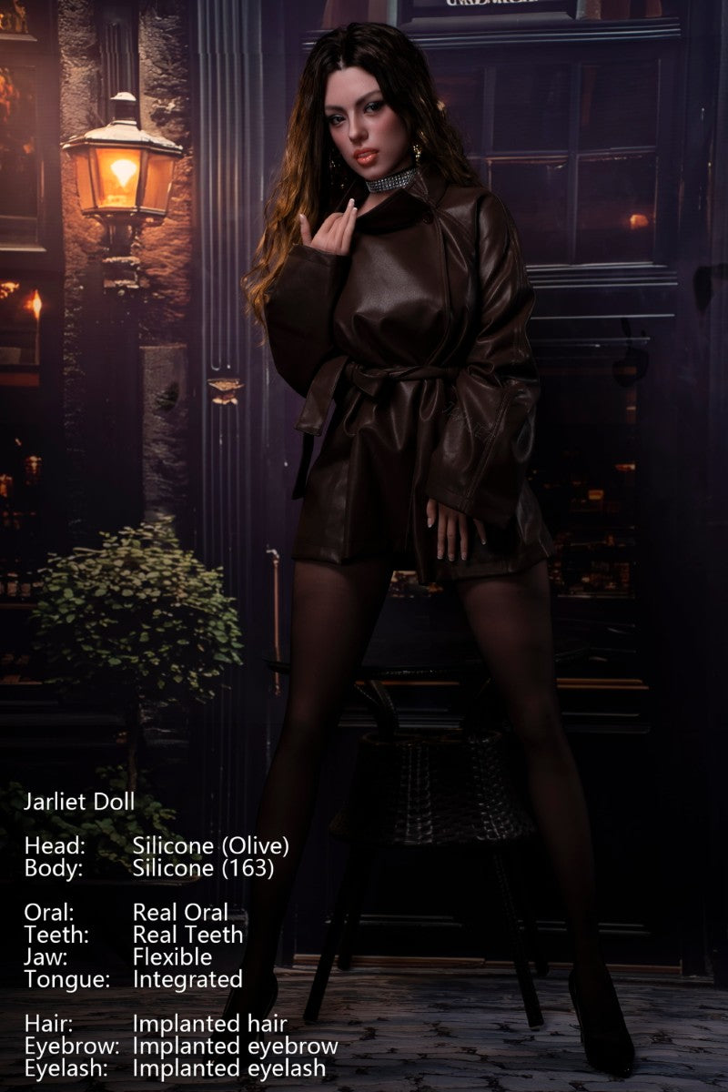 Olijf sekspop (Jarliet 163 cm D-cup siliconen)