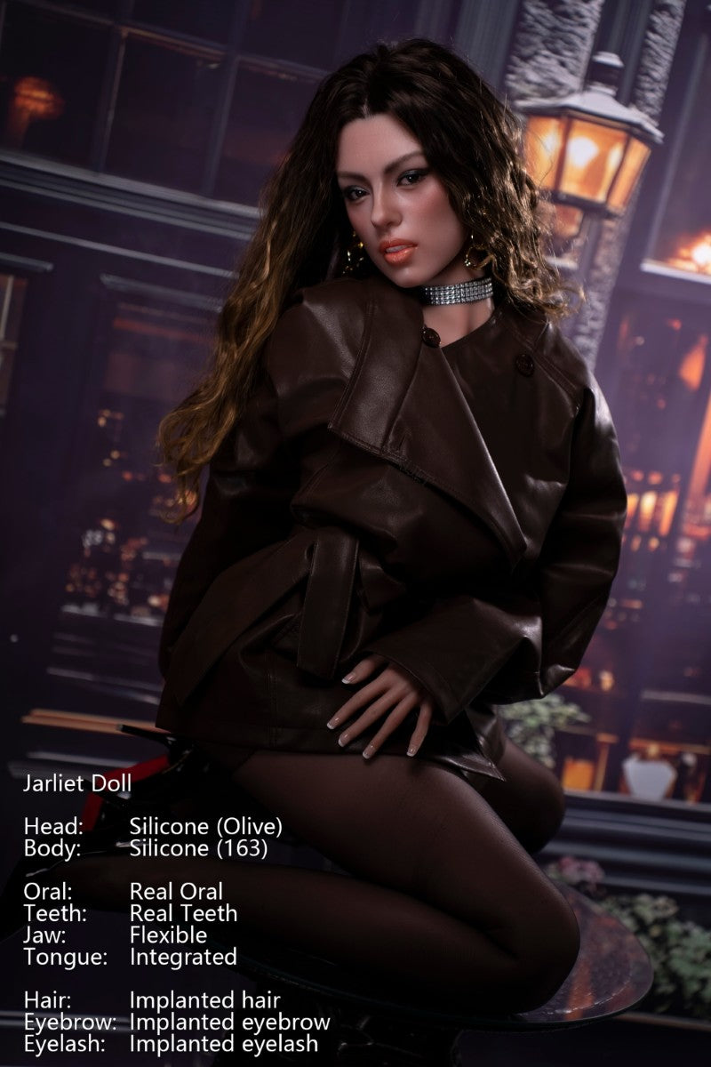 Olijf sekspop (Jarliet 163 cm D-cup siliconen)