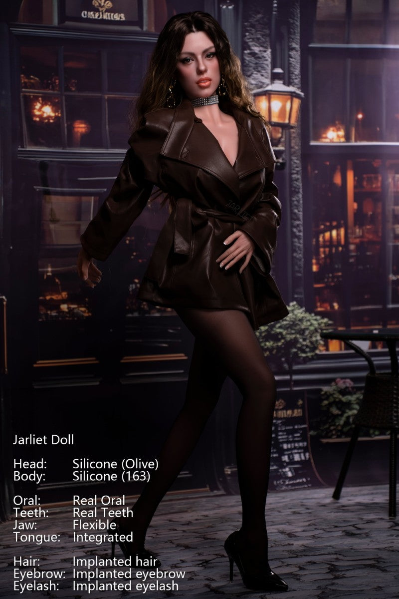 Olijf sekspop (Jarliet 163 cm D-cup siliconen)