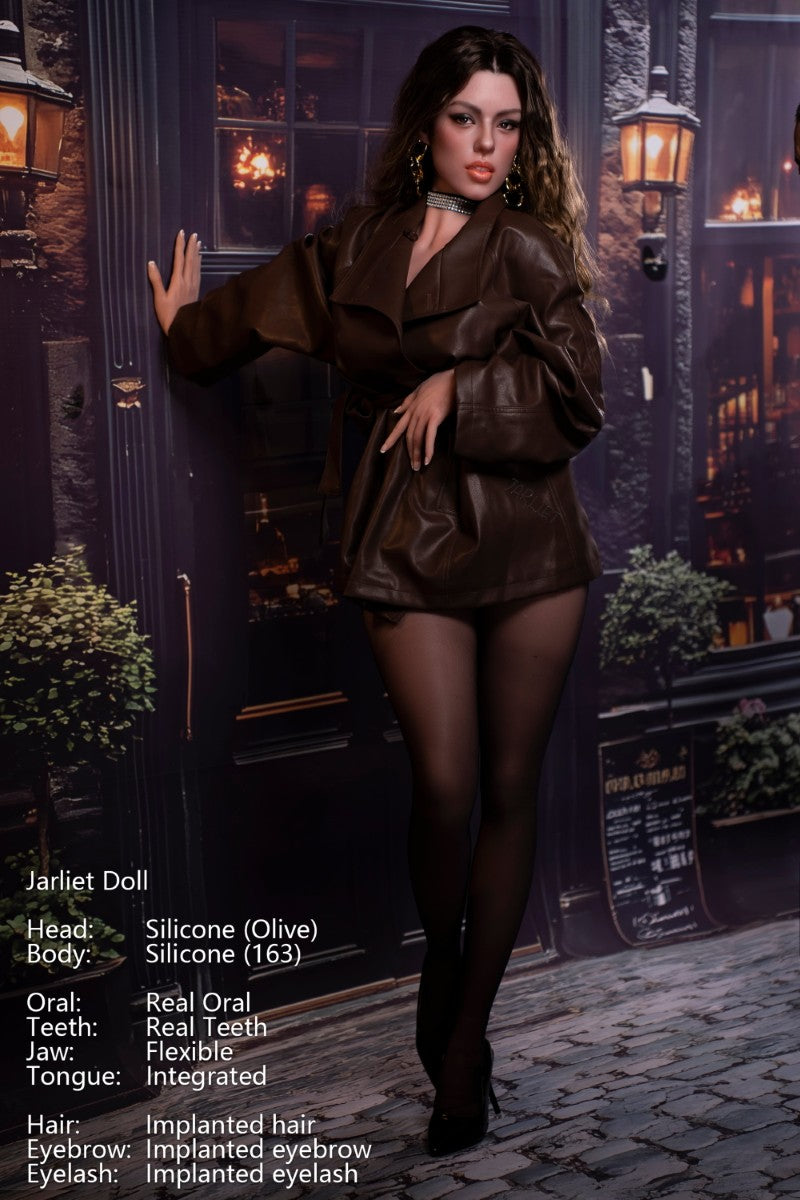 Olijf sekspop (Jarliet 163 cm D-cup siliconen)