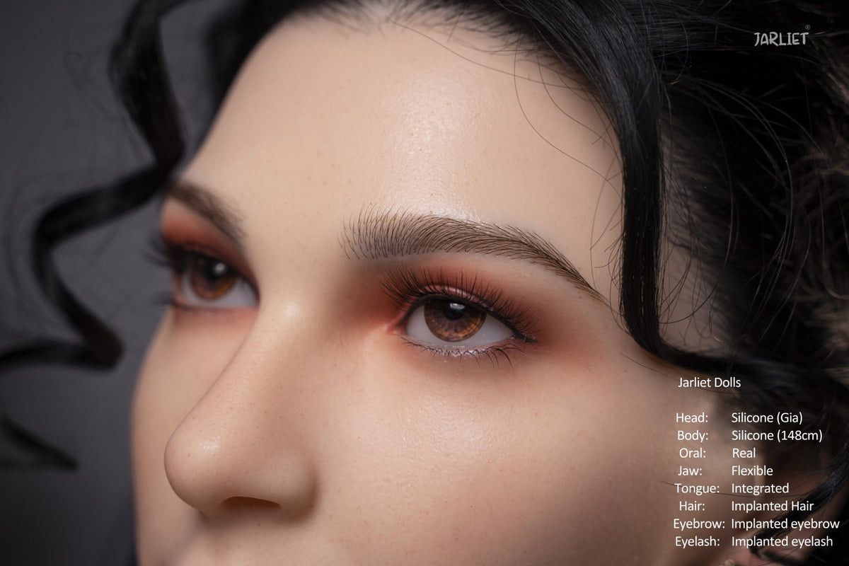 Gia-sekspop (Jarliet 148 cm E-cup siliconen)