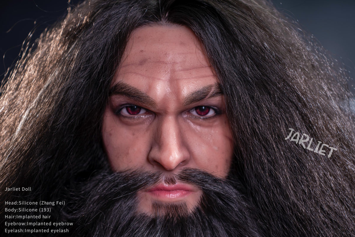 Male Sex doll Zhang Fei from Jarliet - 193 cm Realistic Doll with Muscular body