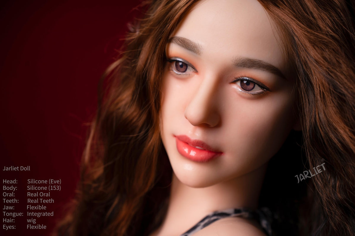 Eva sekspop (Jarliet 153 cm C-cup siliconen)