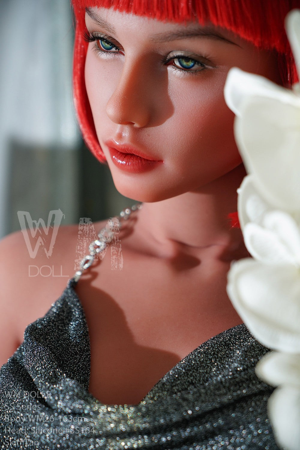 Tess-sekspop (WM-Doll 163 cm D-cup #SS164 TPE+siliconen)