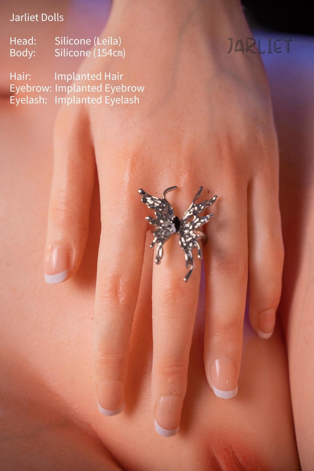 Leila sekspop (Jarliet 154 cm C-cup siliconen)