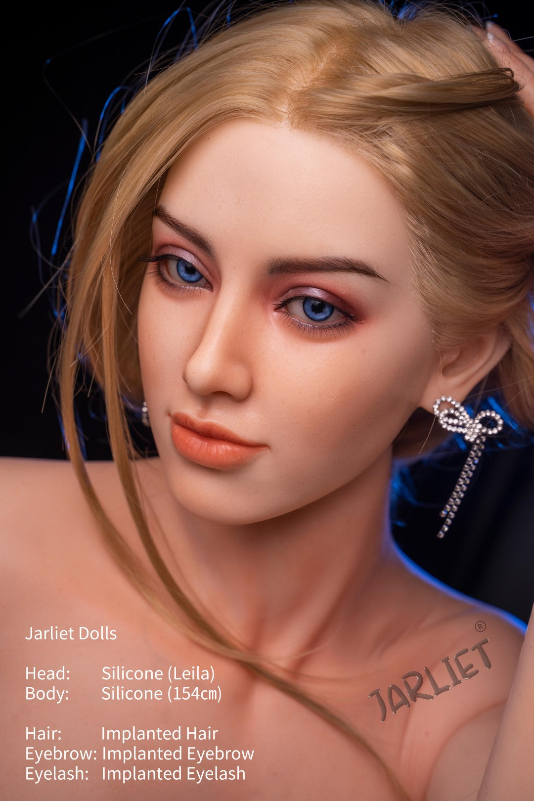 Leila sekspop (Jarliet 154 cm C-cup siliconen)