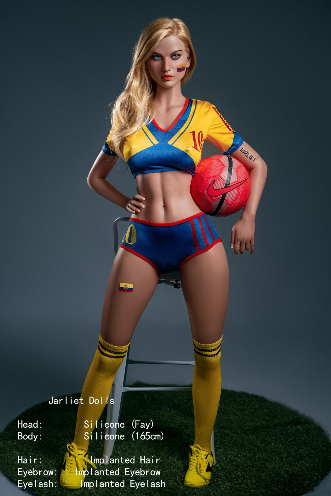 Fay sekspop (Jarliet 165 cm C-cup siliconen)