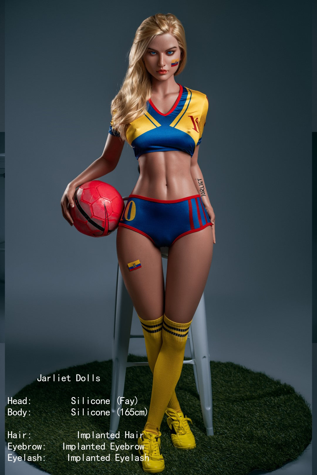 Fay sekspop (Jarliet 165 cm C-cup siliconen)