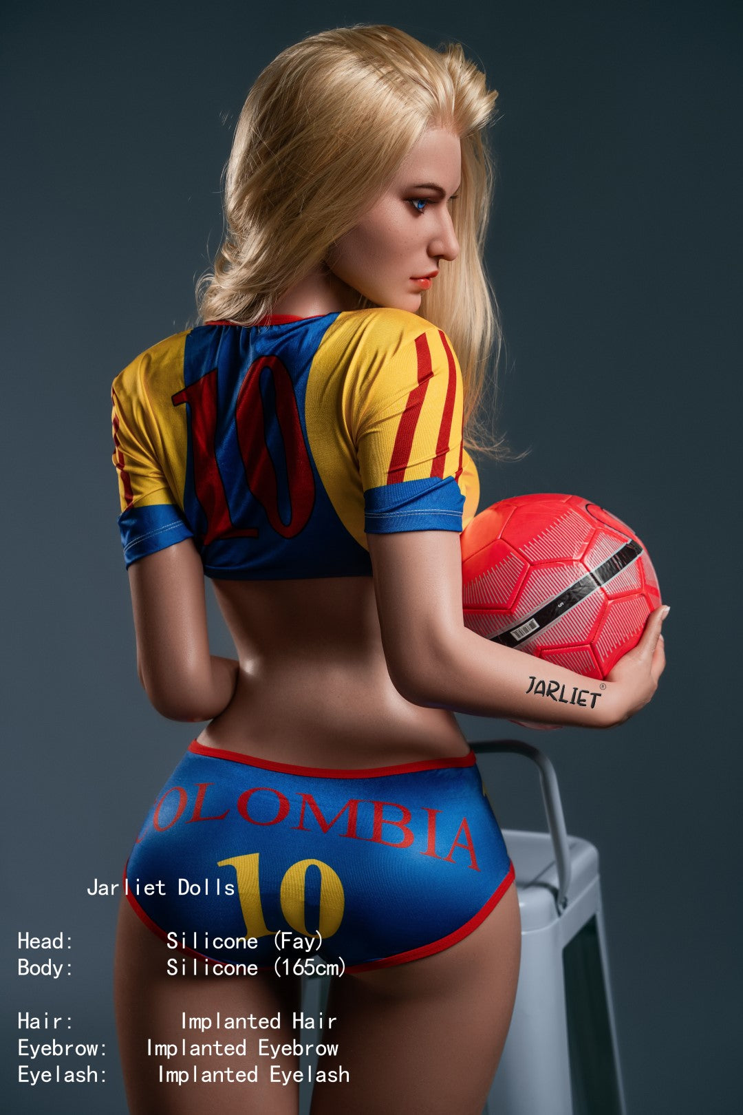 Fay sekspop (Jarliet 165 cm C-cup siliconen)