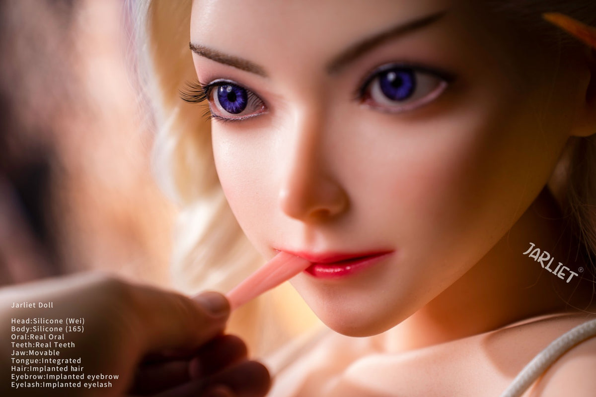 Wei-sekspop (Jarliet 165 cm C-cup siliconen)
