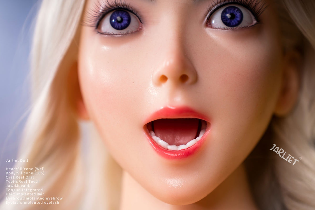 Wei-sekspop (Jarliet 165 cm C-cup siliconen)