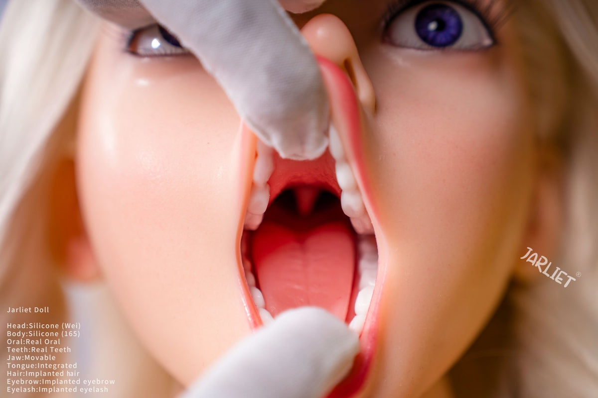 Wei-sekspop (Jarliet 165 cm C-cup siliconen)