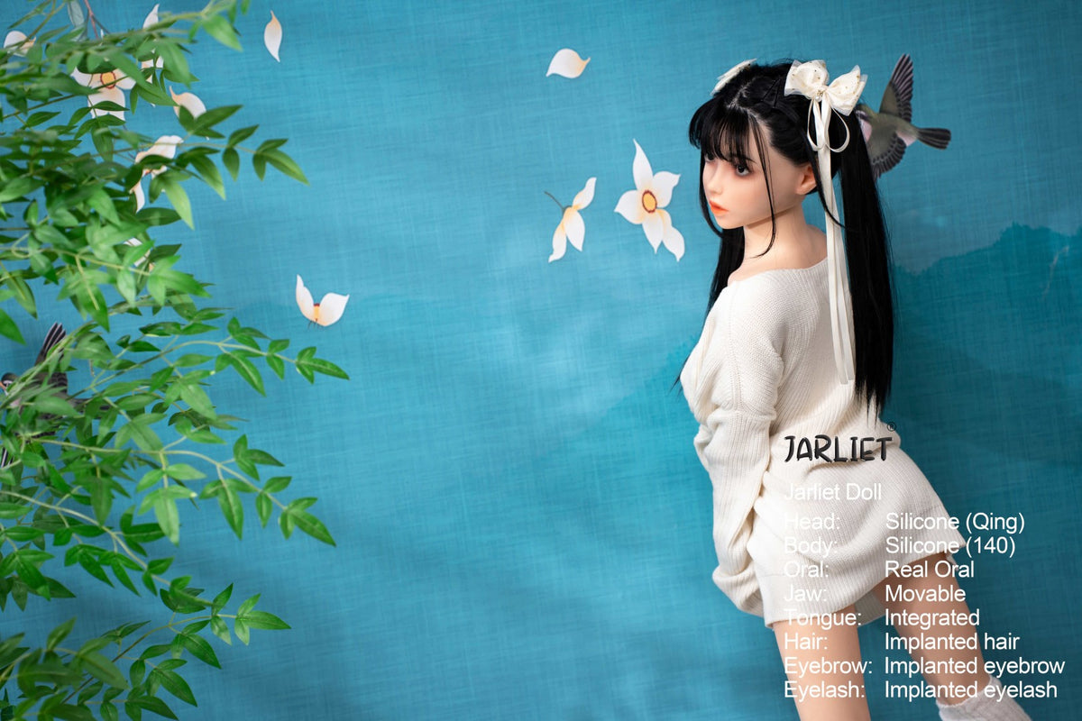 Qing-sekspop (Jarliet 140 cm C-cup siliconen)