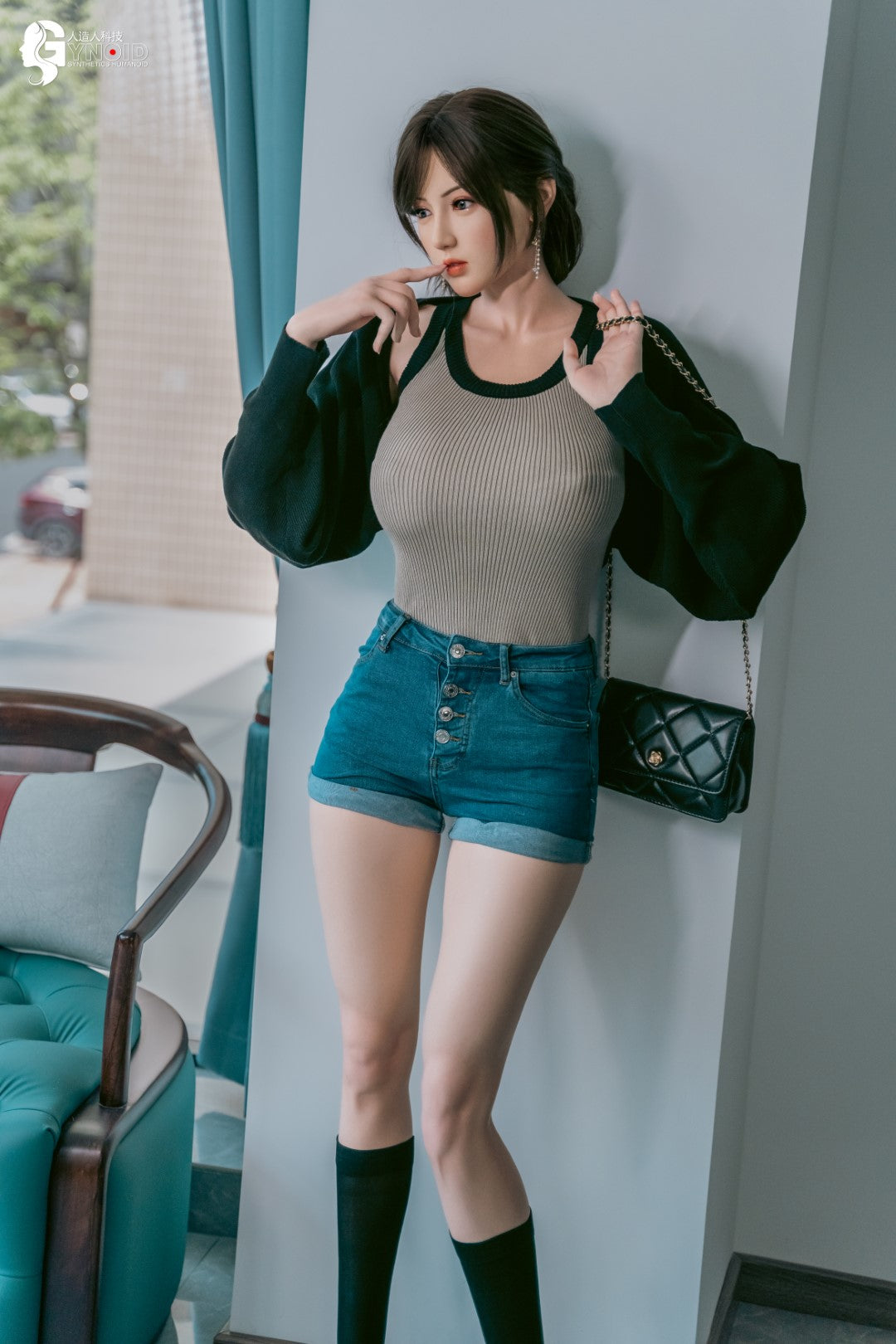 Sex Doll Leyla Model 19R Deluxe (Gynoid Doll 168 cm F-Cup Silicone)