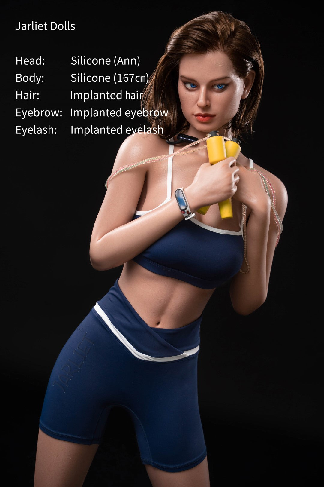 Ann-sekspop (Jarliet 167 cm B-cup siliconen)