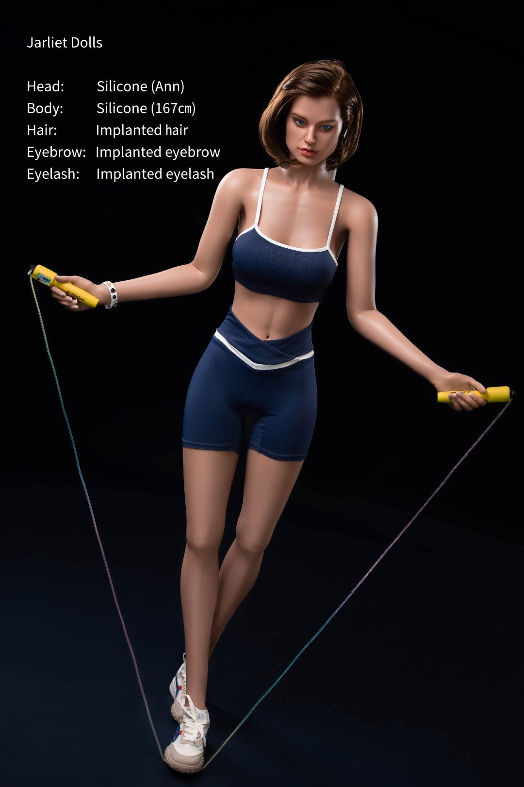 Ann-sekspop (Jarliet 167 cm B-cup siliconen)