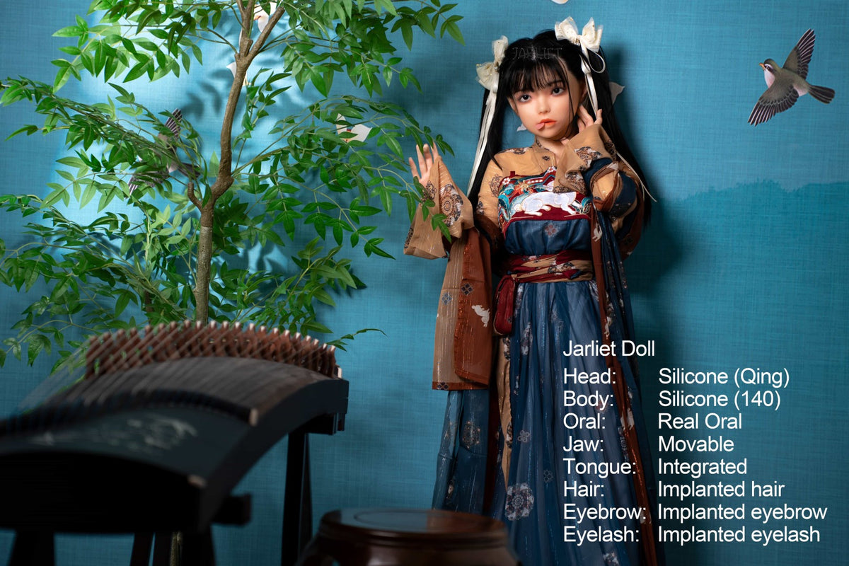 Qing 2 sekspop (Jarliet 140 cm C-cup siliconen)