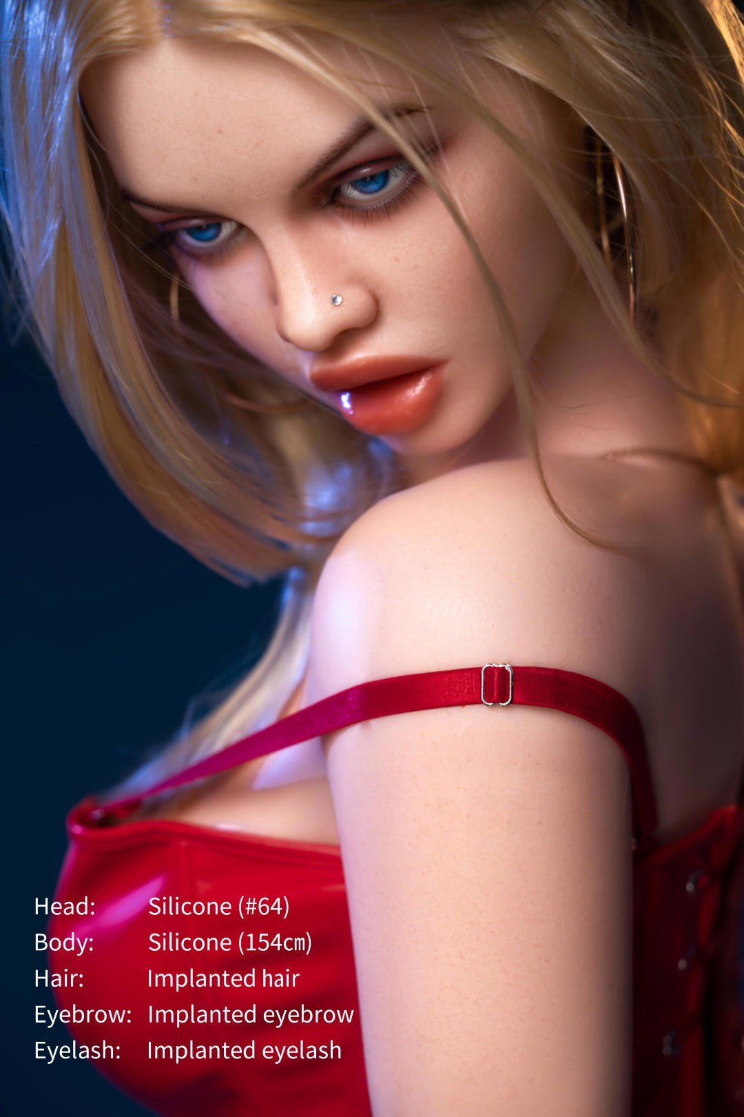 Besty sekspop (Jarliet 154 cm C-cup siliconen)