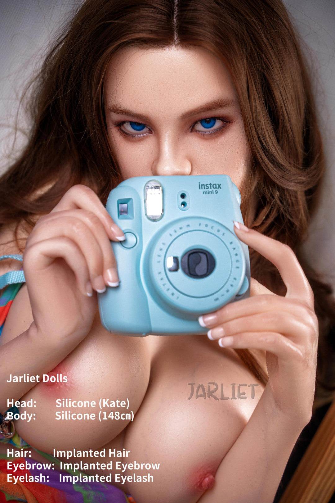 Kate sekspop (Jarliet 148 cm E-cup siliconen)