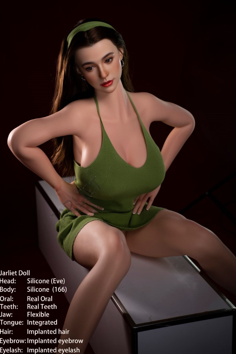 Eva sekspop (Jarliet 163 cm E-cup siliconen)
