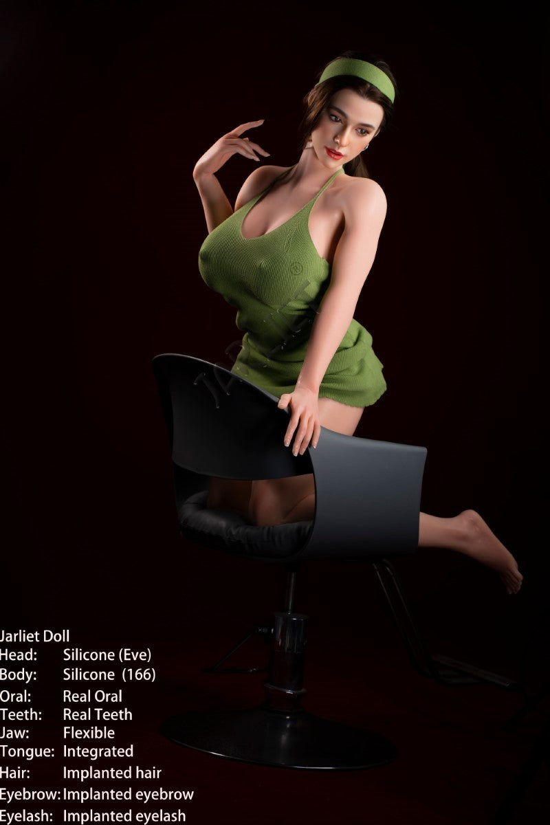 Eva sekspop (Jarliet 163 cm E-cup siliconen)