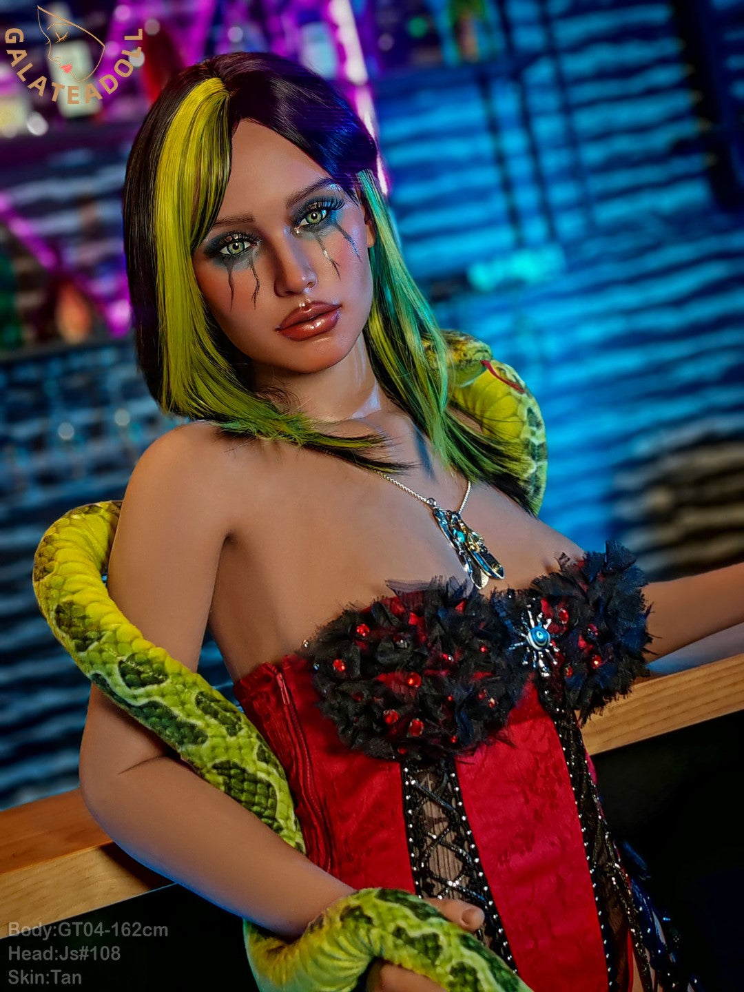 Zabina-sekspop (Galatea Doll 162 cm C-cup #108 siliconen)