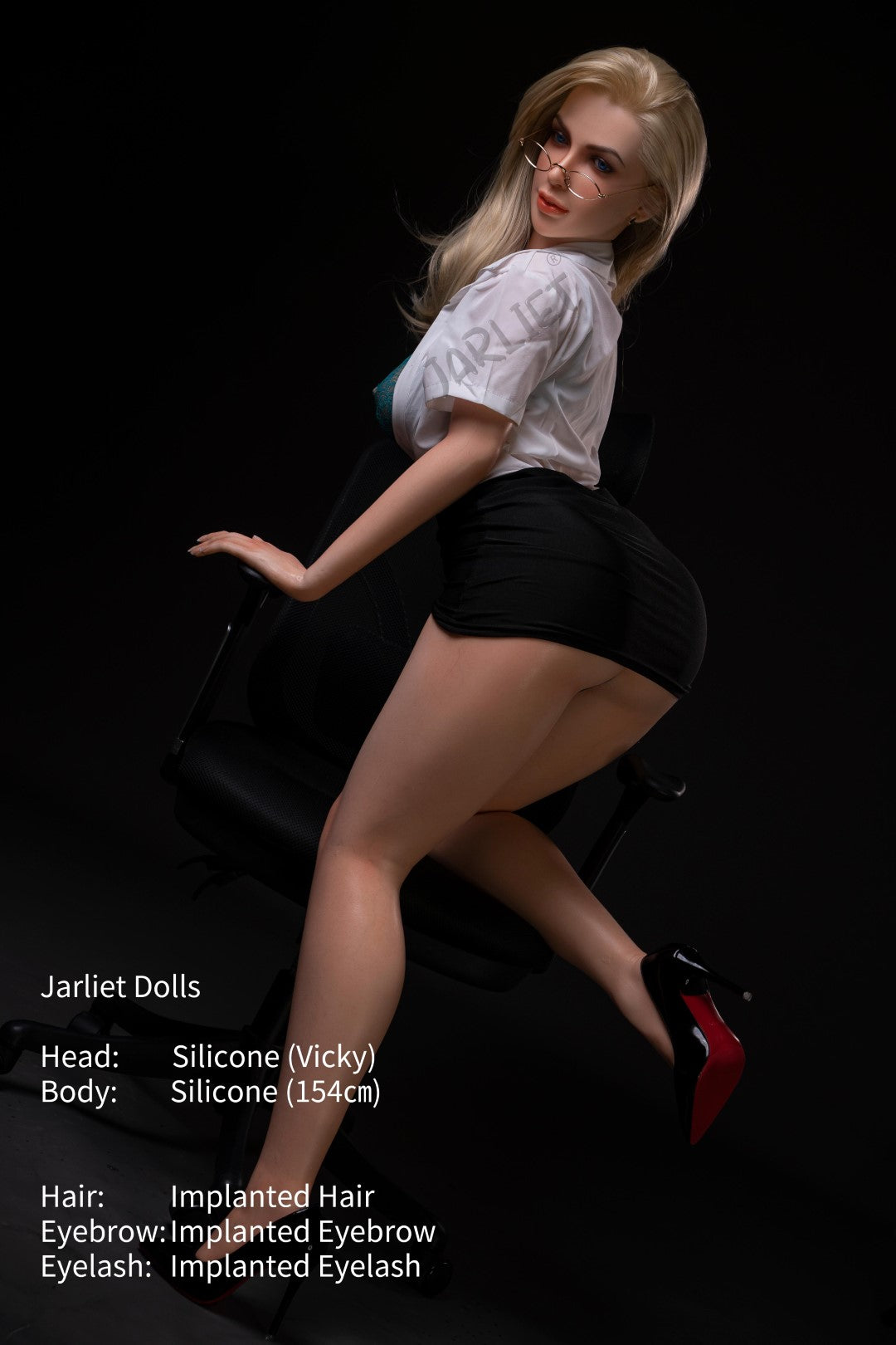 Vicky sekspop (Jarliet 154 cm C-cup siliconen)