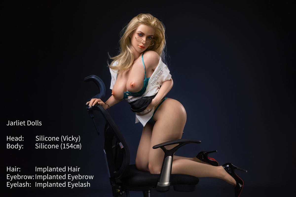 Vicky sekspop (Jarliet 154 cm C-cup siliconen)