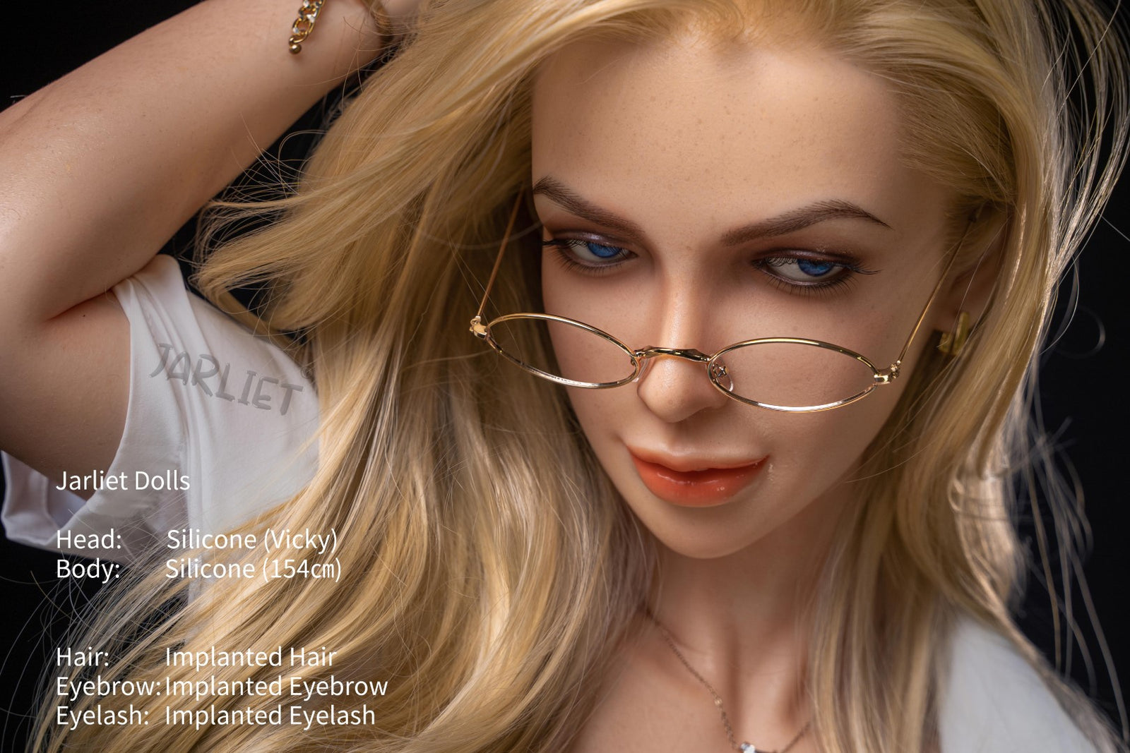 Vicky sekspop (Jarliet 154 cm C-cup siliconen)
