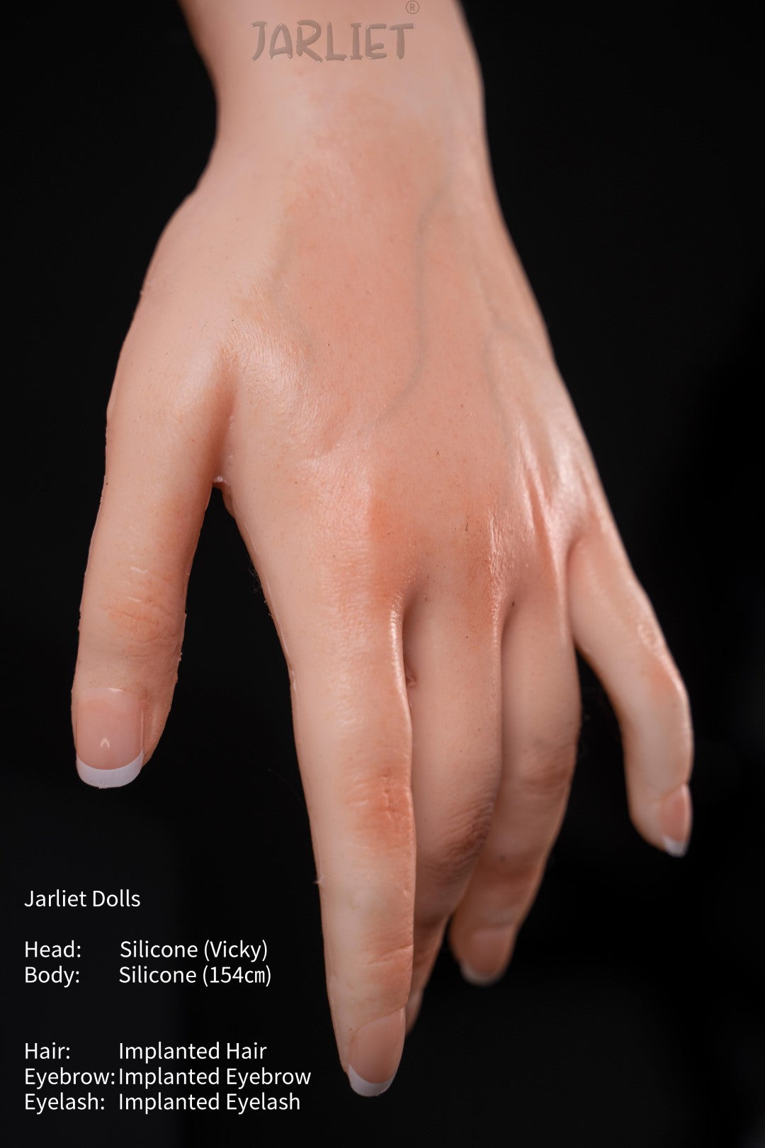 Vicky sekspop (Jarliet 154 cm C-cup siliconen)