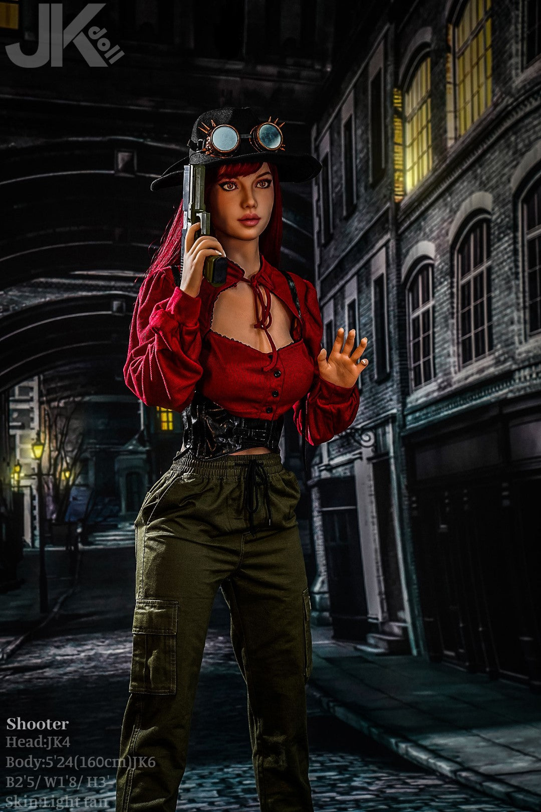 Shotter-sekspop (JK-Doll 160 cm D-cup JK4 TPE)