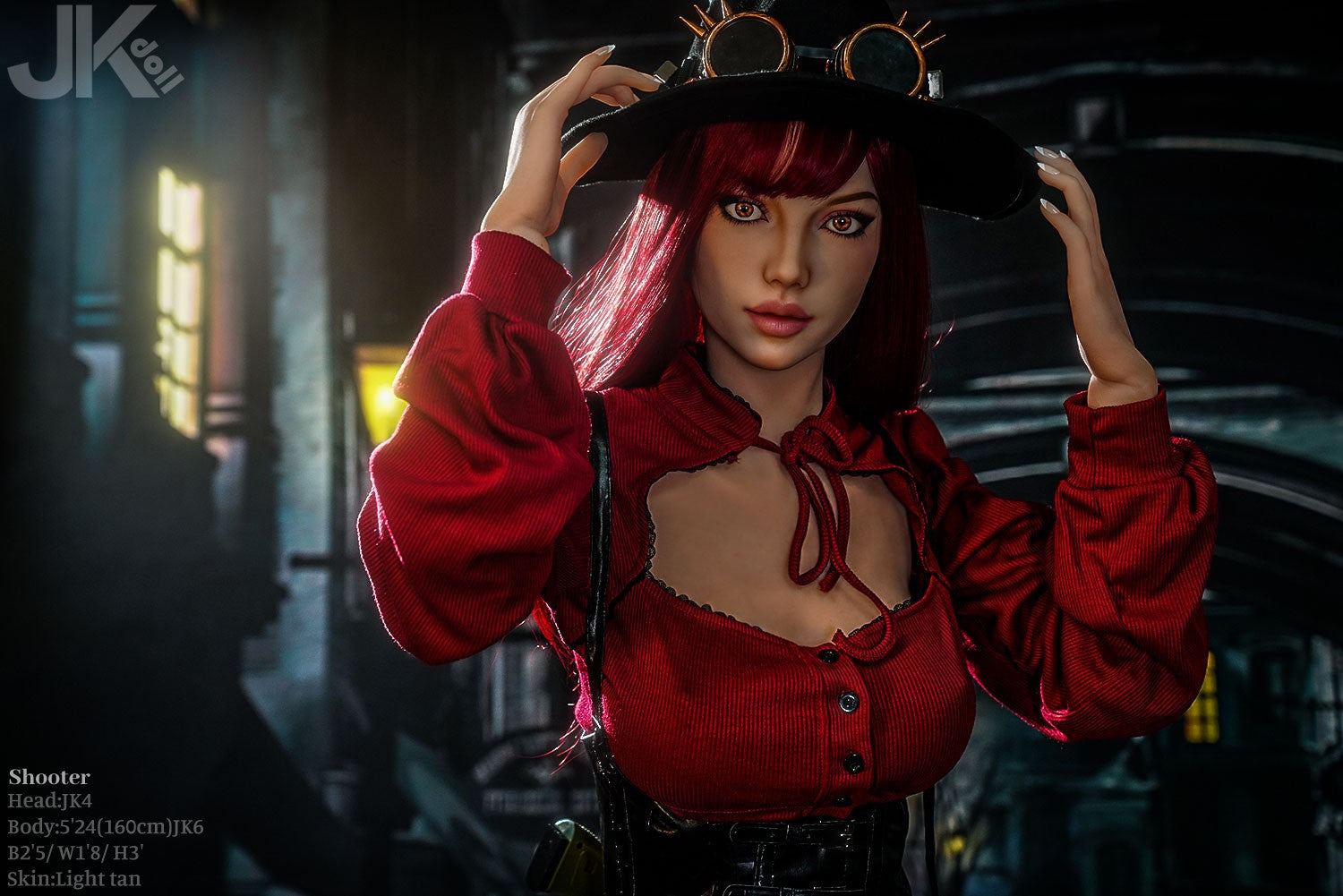 Shotter-sekspop (JK-Doll 160 cm D-cup JK4 TPE)