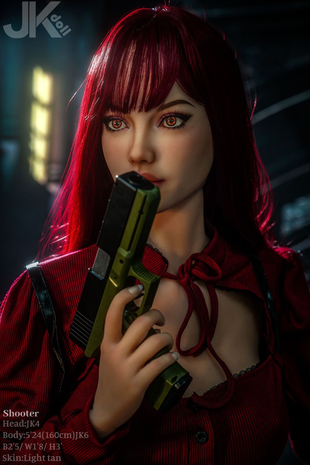 Shotter-sekspop (JK-Doll 160 cm D-cup JK4 TPE)