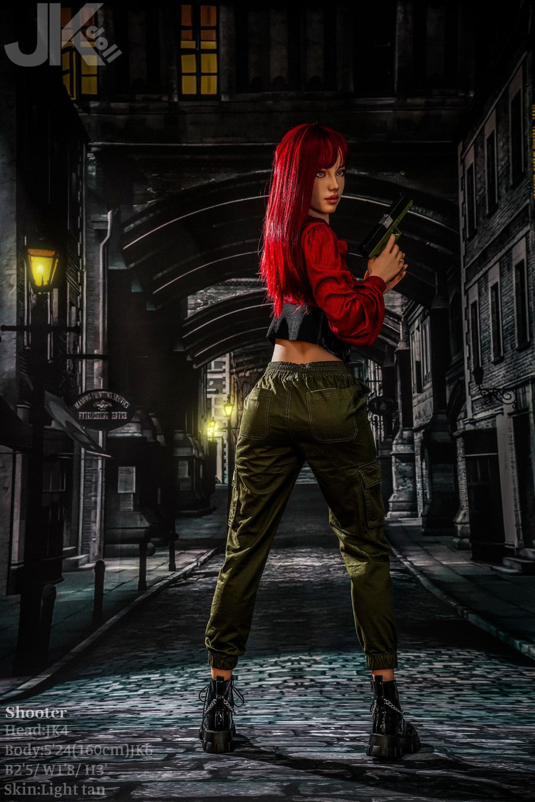 Shotter-sekspop (JK-Doll 160 cm D-cup JK4 TPE)