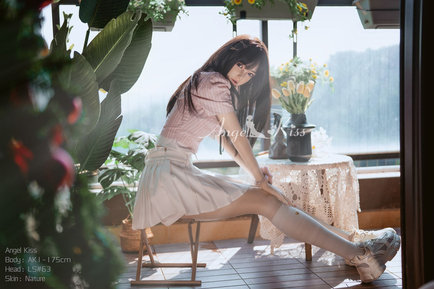 Emi-sekspop (AK-pop 175 cm D-Cup LS#63 siliconen)