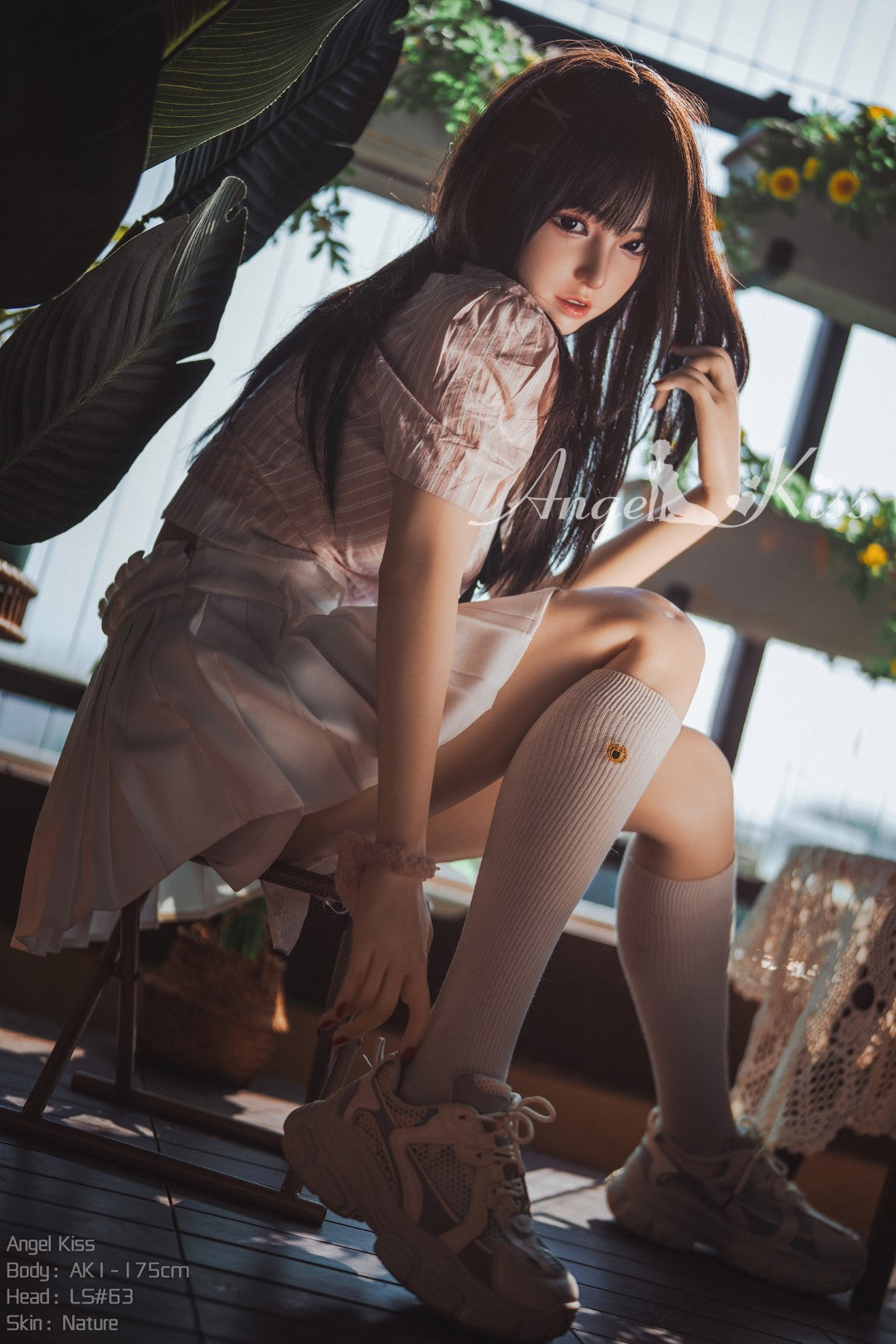 Emi-sekspop (AK-pop 175 cm D-Cup LS#63 siliconen)