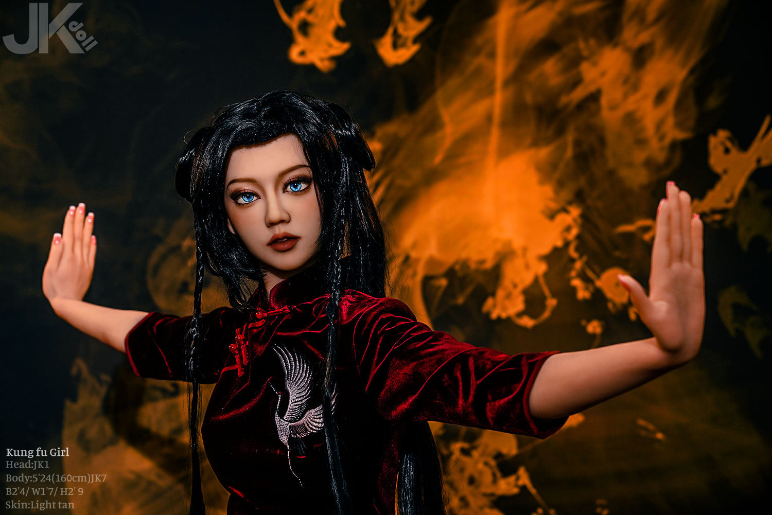 Ku fung Girl Sex doll (JK-Doll 160cm D-cup JK1 TPE)
