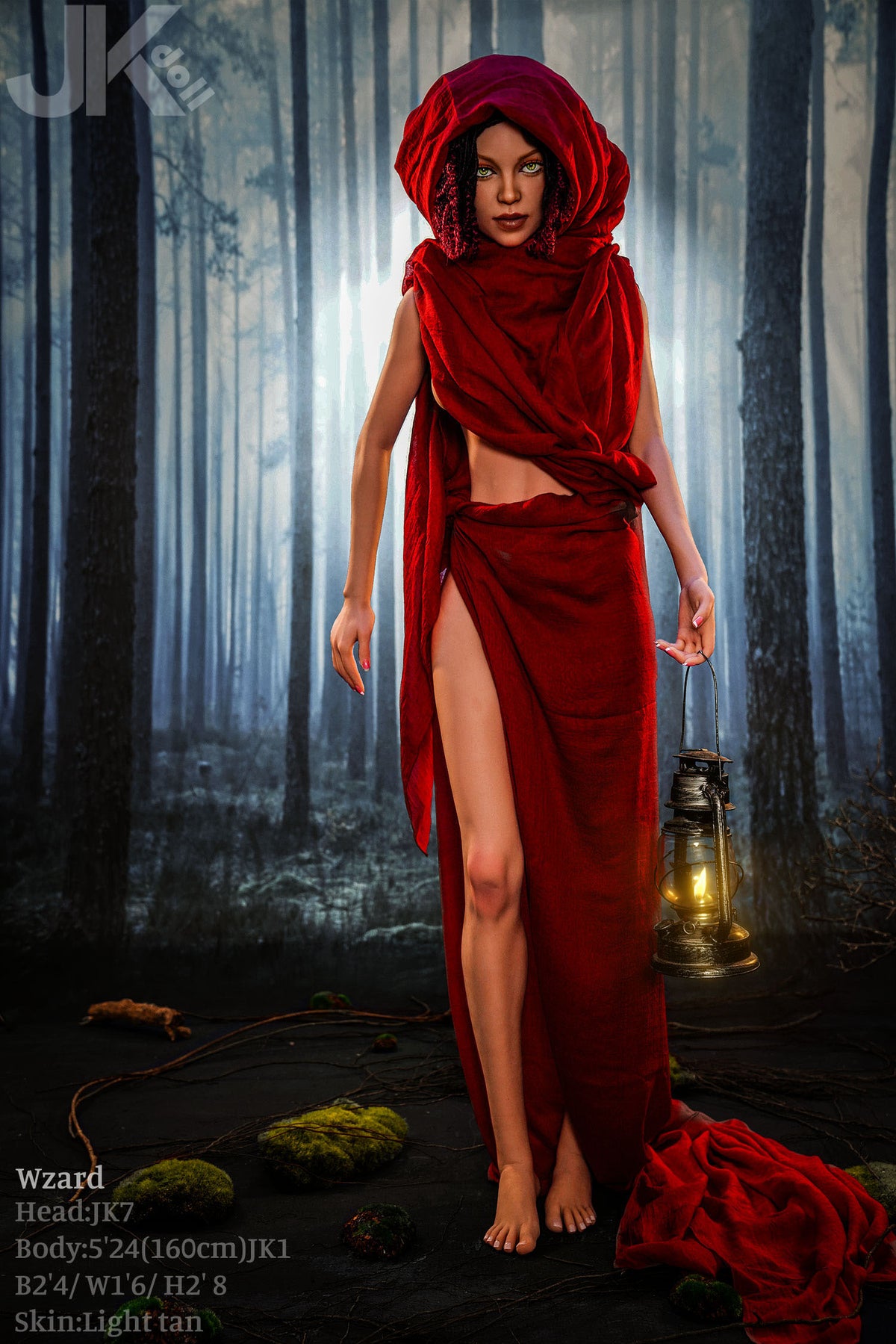 Wzard-sekspop (JK-Doll 160 cm D-cup JK7 TPE)