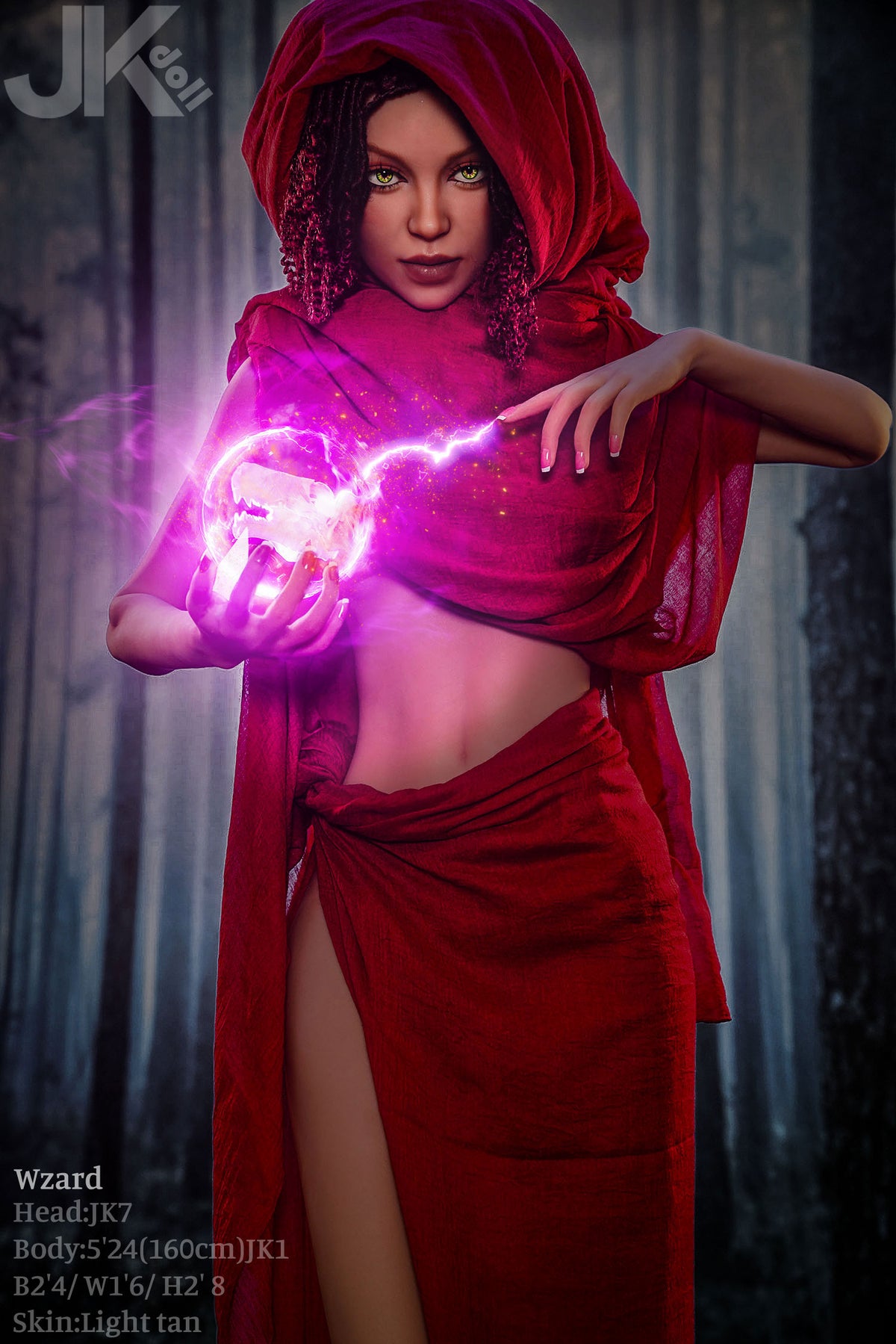 Wzard-sekspop (JK-Doll 160 cm D-cup JK7 TPE)