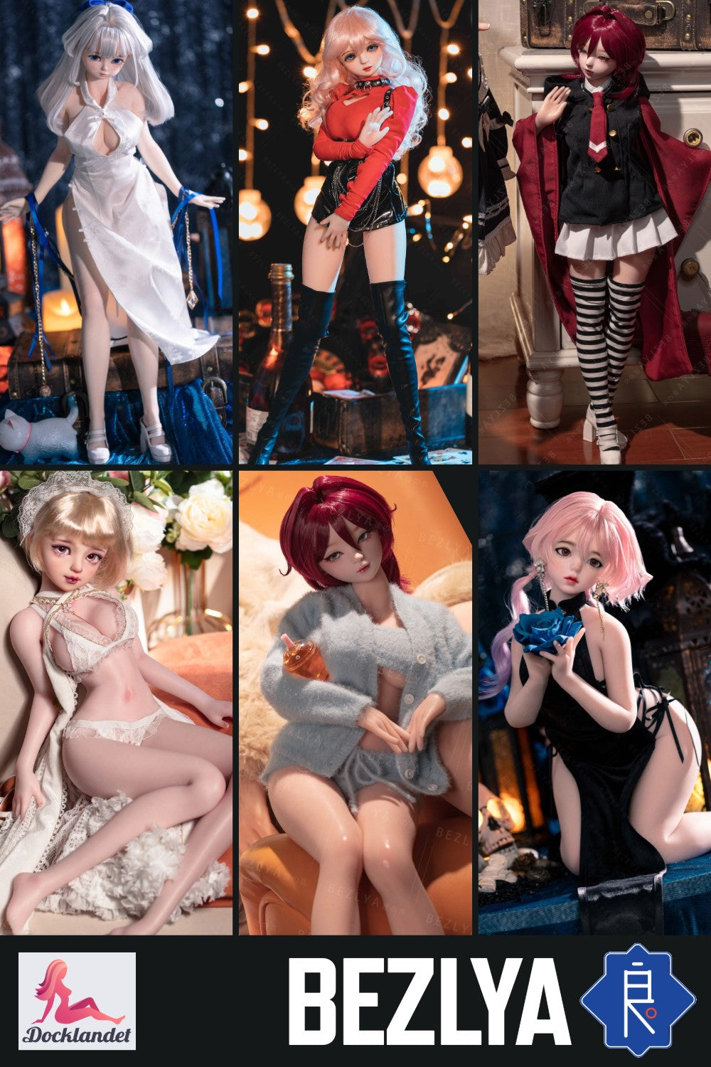 Bezlya Mini-Size Outfits (Bezlya Doll Clothing)