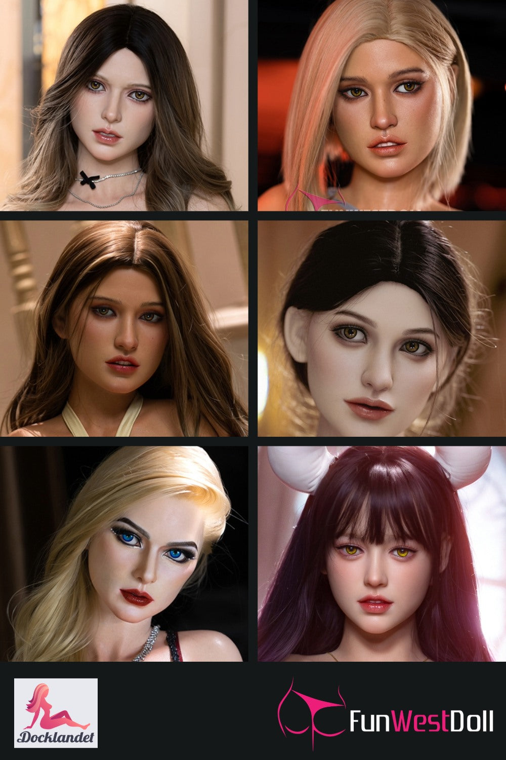 Extra head (FunWest Doll silicone Original)