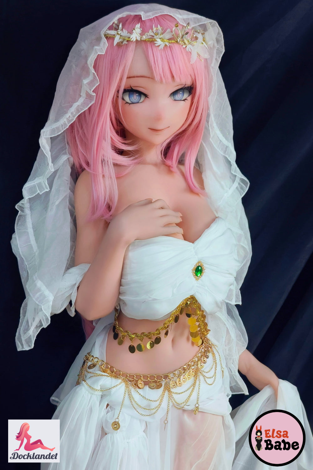Aihara Marai-sekspop (Elsa Babe 148 cm RAD009 siliconen)