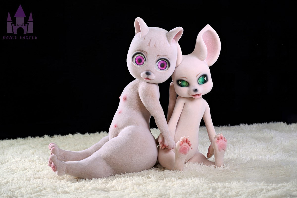 Bearrie-sekspop (Dolls Castle 90 cm A-cup siliconen)