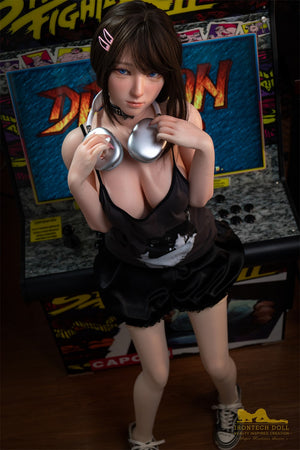 Himari sex pop (Irontech Doll 148 cm plus e-cup S24 siliconen)