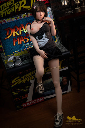 Himari sex pop (Irontech Doll 148 cm plus e-cup S24 siliconen)