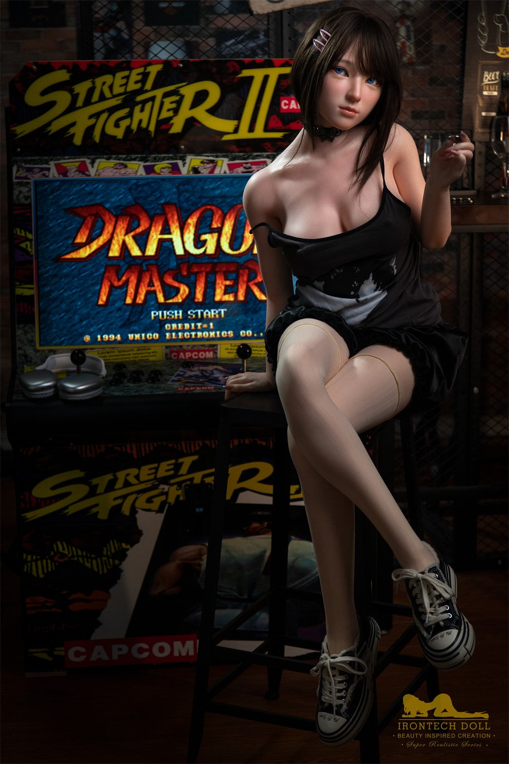 Himari-sekspop (Irontech Doll 148 cm Plus E-Kupa S24 siliconen)